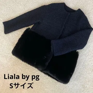 블랙 퍼 포함 노카라 자켓