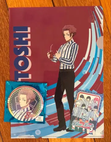 블루 록 웬디즈 퍼스트 키친 클리어 파일 캔뱃지 이토시 사에