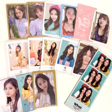 TWICE 트레이딩 카드 봉입 혜택 세트