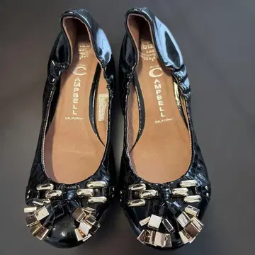 JEFFREY CAMPBELL 블랙 태슬 플랫슈즈