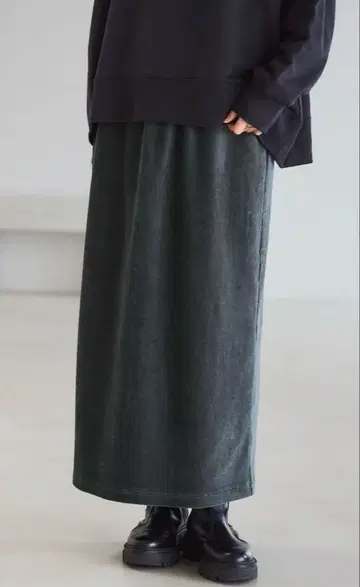 studio CLIP 스트레치 코듀로이 스커트