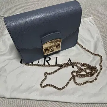 FURLA 메트로폴리탄 숄더백 블루
