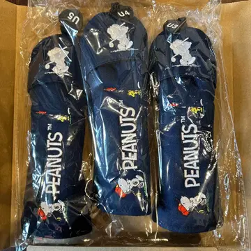 PEANUTS 유틸리티 골프헤드커버 3세트 네이비