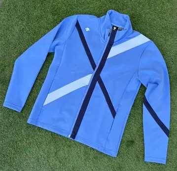 데상트 골프 자켓 블루 O 사이즈