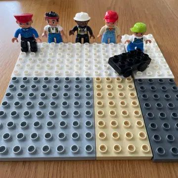 레고 LEGO 인형 자동차 기초판 (플레이트)