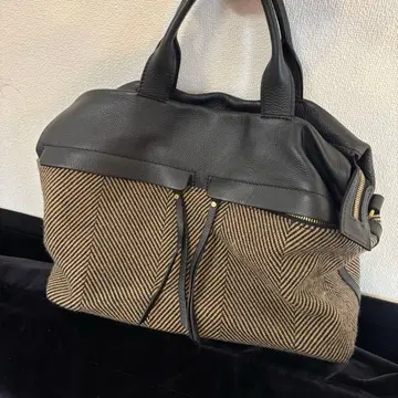 GIANNI CHIARINI 헤링본 백 잔니 키아리니 두나