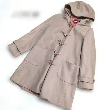 [ J CREW ] 제이크루 루즈핏 울 더플 코트 베이지