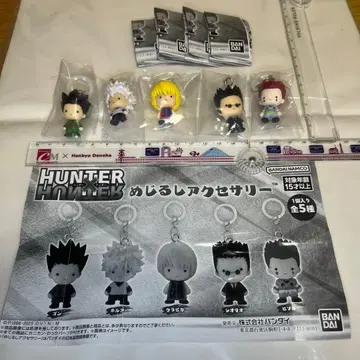 가챠 HUNTER x HUNTER 메지루시 액세서리 전 5체 컴프 세트