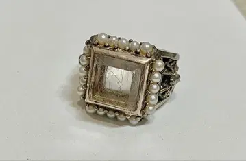 e.m. 이엠 칼리지 링 루틸 쿼츠 거미