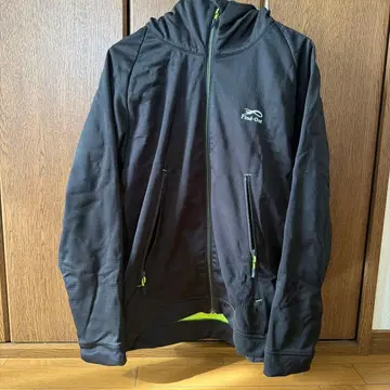 Find-Out 풀 집업 후드티 블랙