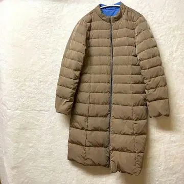 [ 극상품 ] DAMA 리버서블 롱 기장 다운 자켓