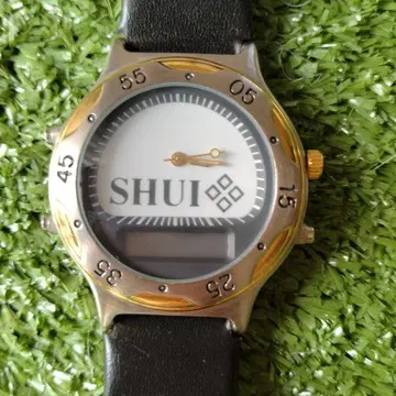 SHUI 아날로그 손목시계 쿼츠 방수