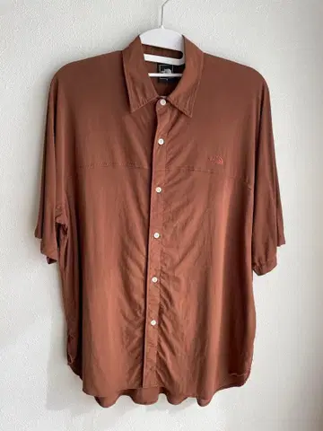 THE NORTH FACE 반팔 셔츠 사이즈 S 브라운