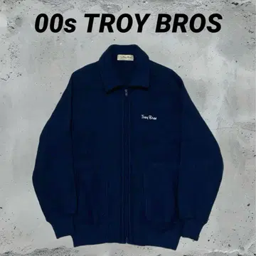 00s TROY BROS vintage 울 스윙탑 L 사이즈