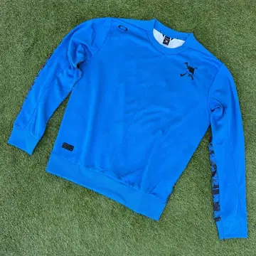 OAKLEY 블루 긴팔 스웨터 L