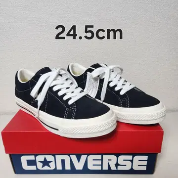 컨버스 원스타 스웨이드 블랙 24.5cm