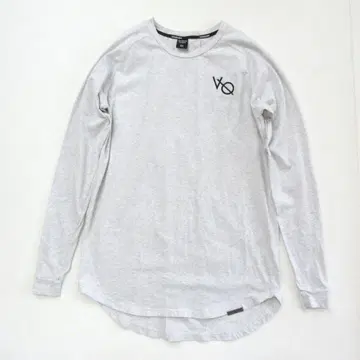 [ VANQUISH FITNESS ] 라이트 그레이 롱 T셔츠 sizeM