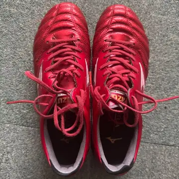 Mizuno Morelia 레드 스파이크 슈즈