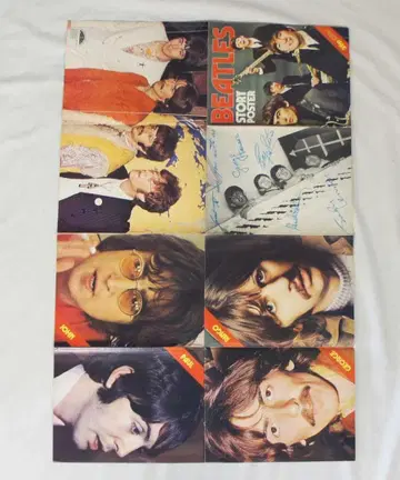 비틀즈 사인입 컬렉터즈 포스터 Beatles story poster