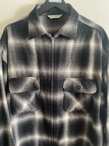 Cootie Productions 집업 플란넬 셔츠