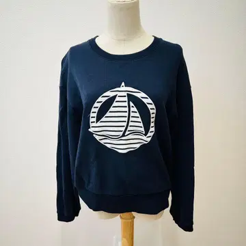 쁘띠바토 24AW 긴팔 풀오버 네이비 M