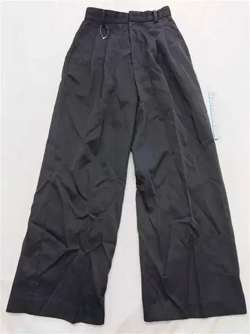 투데이풀 와이드 팬츠 블랙 계열 사이즈 36