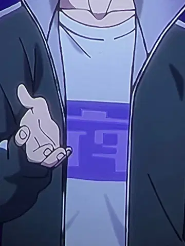 애니메이션 캐릭터 T셔츠 보라색 디자인