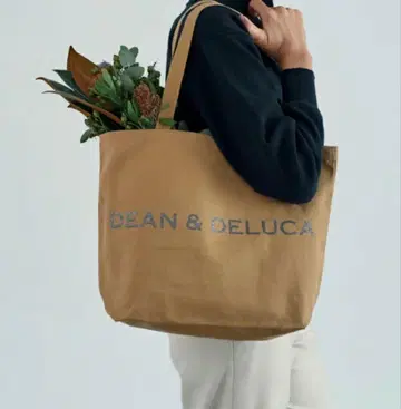 DEAN & DELUCA 차리티 토트 2025 카페오레 L