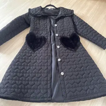 Lovely Fancy 하트 포켓 다운 자켓