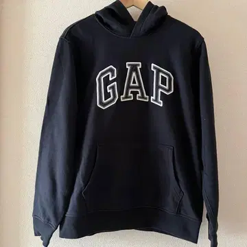 GAP 남성용 로고 후드티 블랙 S