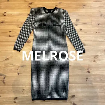 MELROSE 니트 원피스 멜로즈