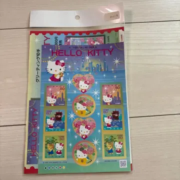 HELLO KITTY 우표 시트 80엔 10매 2010