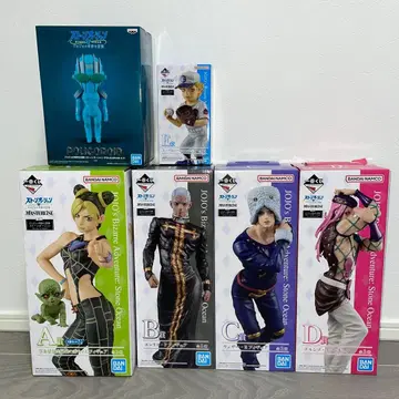 제일복권 죠죠의 기묘한 모험 스톤 오션 피규어 6체 세트