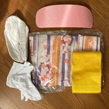 유카타 오비 타비 세트
