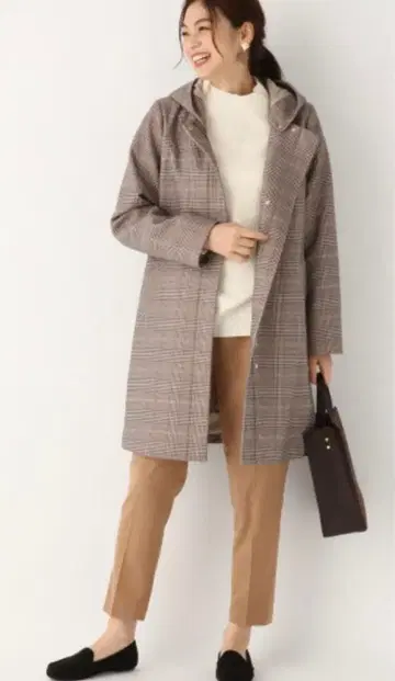 GLOBALWORK 체크 코트