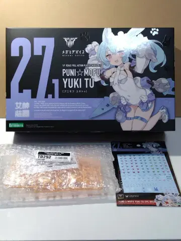 메가미 디바이스 PUNI MOFU 유키투 데칼+특전 포함