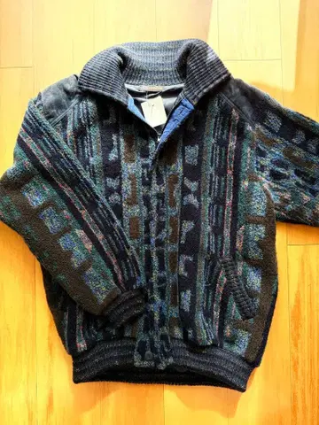 VERDERAME 집업 니트 자켓