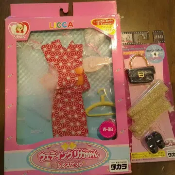 웨딩 리카짱 드레스 세트