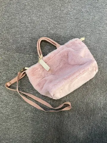 숄더 핑크 핸드백