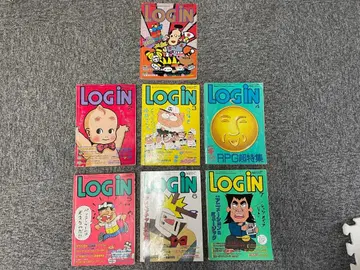 월간 로그인 1986년 1월호~7월호 전 7권 아스키