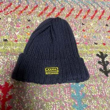 muta marine 네이비 니트 모자