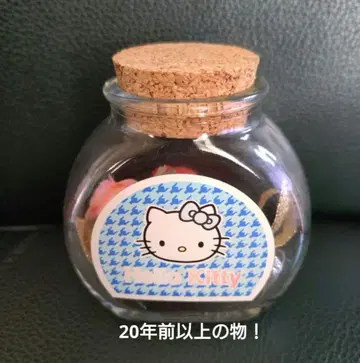 헬로 키티 코르크 마개 달린 항아리