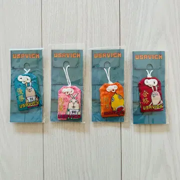 00s USAVICH 우사비치 부적 4종 미사용 보관품