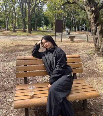 Broken base 나일론 플리스 셋업