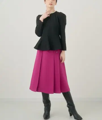 ANAY 아나이 무릎 기장 스커트 택 포함 새상품