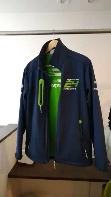 24시간 내구 레이스 자켓 네이비