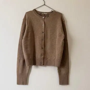 Plage 23AW w/cas/si 크루 가디건 캐시미어