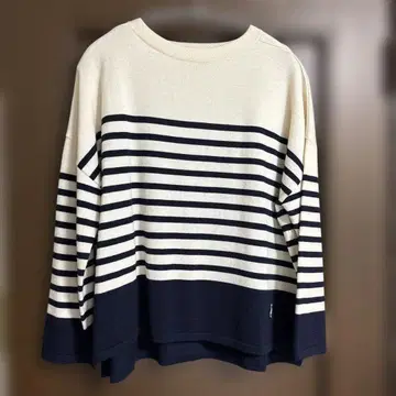 ORCIVAL 오치발 보더 울 니트 [새상품급]