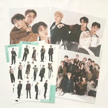 SEVENTEEN CanCam 엽서 세트