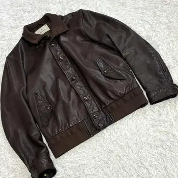 새상품급 EDIFICE 에디피스 가죽 자켓 양가죽 램 가죽 ML